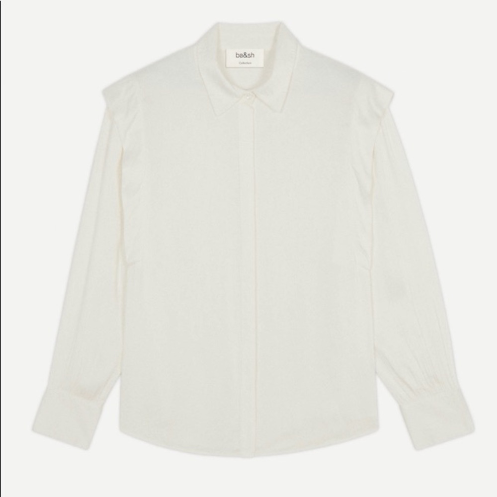 BA&SH Alia Shirt Off White